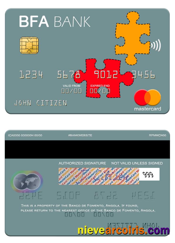 Angola Banco de Fomento mastercard
